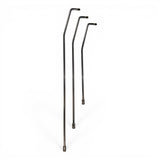 Anson PDR Tequila Compact HUB stainless steel rods with angled tips for tight access. Set includes 18, 24, and 30-inch rods.
