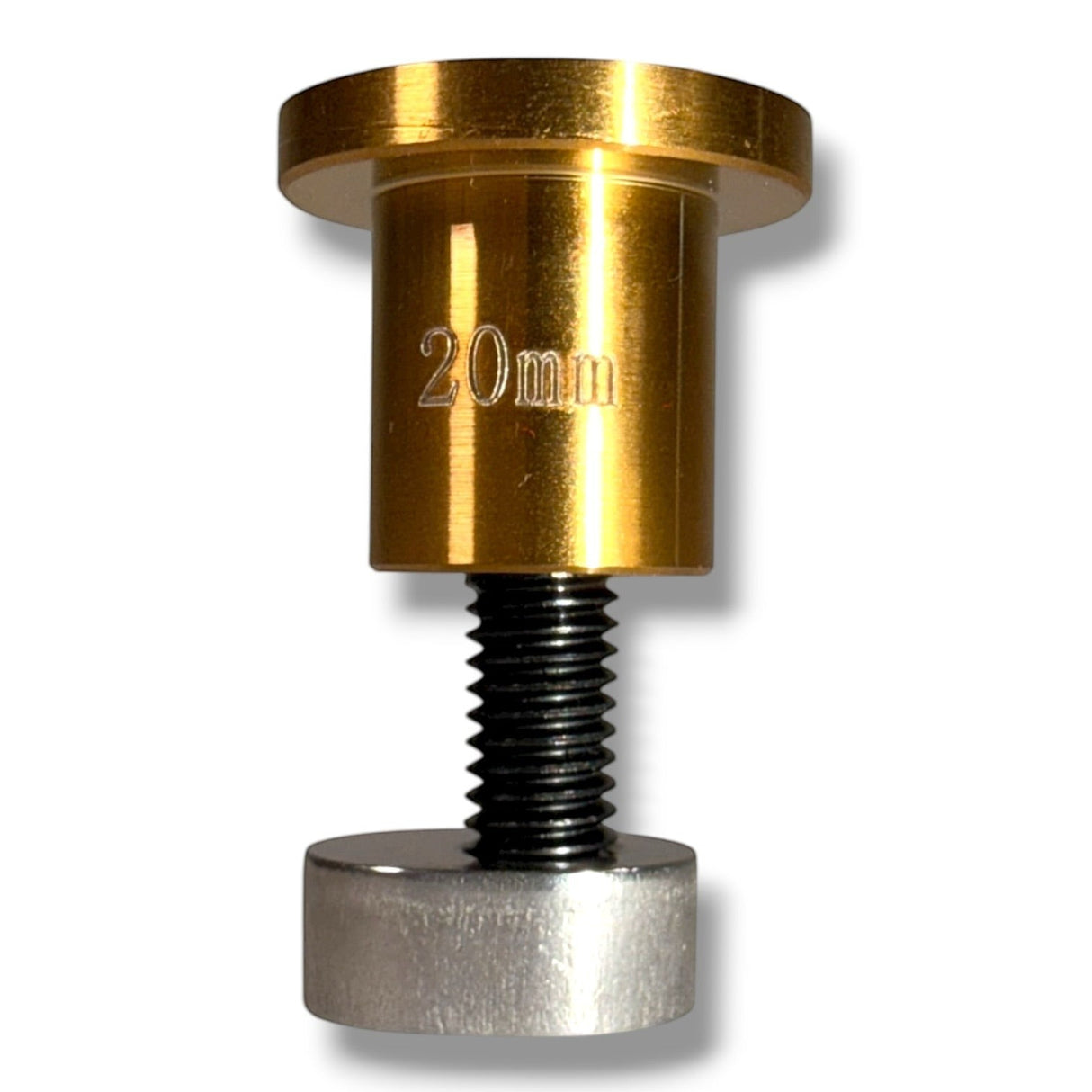 PDR Outlet 20mm gold stainless steel cold glue tab with black screw for dent repair