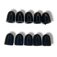 Anson PDR Black Morph soft bullet style tips made of custom molded urethane. Sold in bags of 10.