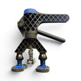 Anson PDR Black Plague Robo Legs with adjustable height aluminum legs and blue feet for Keco Robo Lifter.