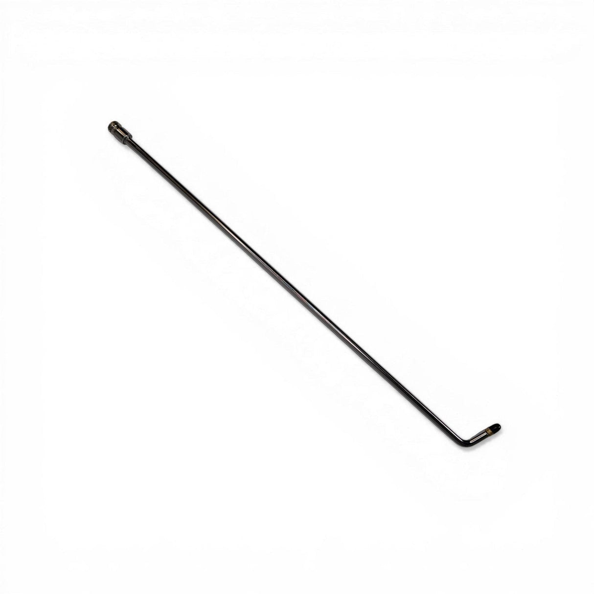 Anson PDR Tequila Compact HUB single bend stainless steel rod with angled tip for tight spaces.