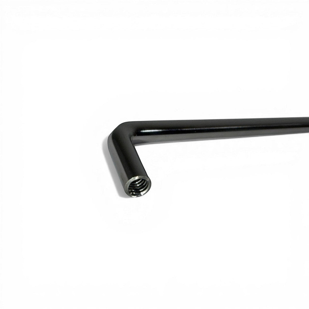 Anson PDR stainless steel paintless dent repair rod with angled tip and threaded end for tool attachment.