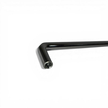 Anson PDR stainless steel paintless dent repair rod with angled tip and threaded end for tool attachment.