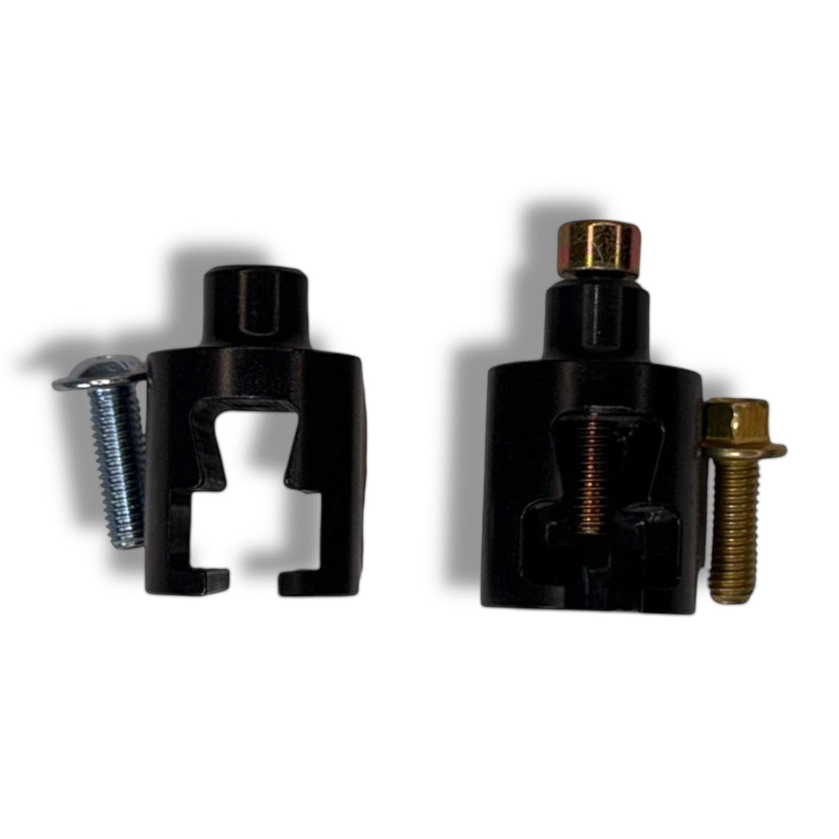 Anson PDR Super Straight Glue Tab System, black, 10mm thick face, for stubborn dents and maximum pull.