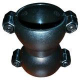 Anson PDR Spinal Cord Double Socket, black plastic, adjustable tension link system connector.