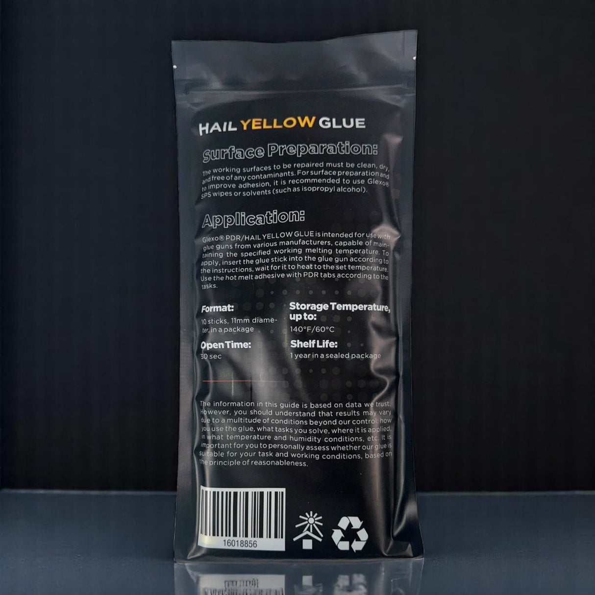 Glexo PDR/Hail - Yellow Hot Glue