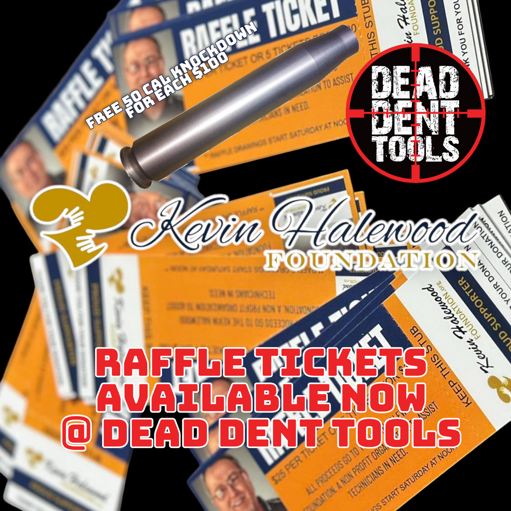 Kevin Halewood Raffle ticket MTE 2025 – Dead Dent Tools Anson PDR