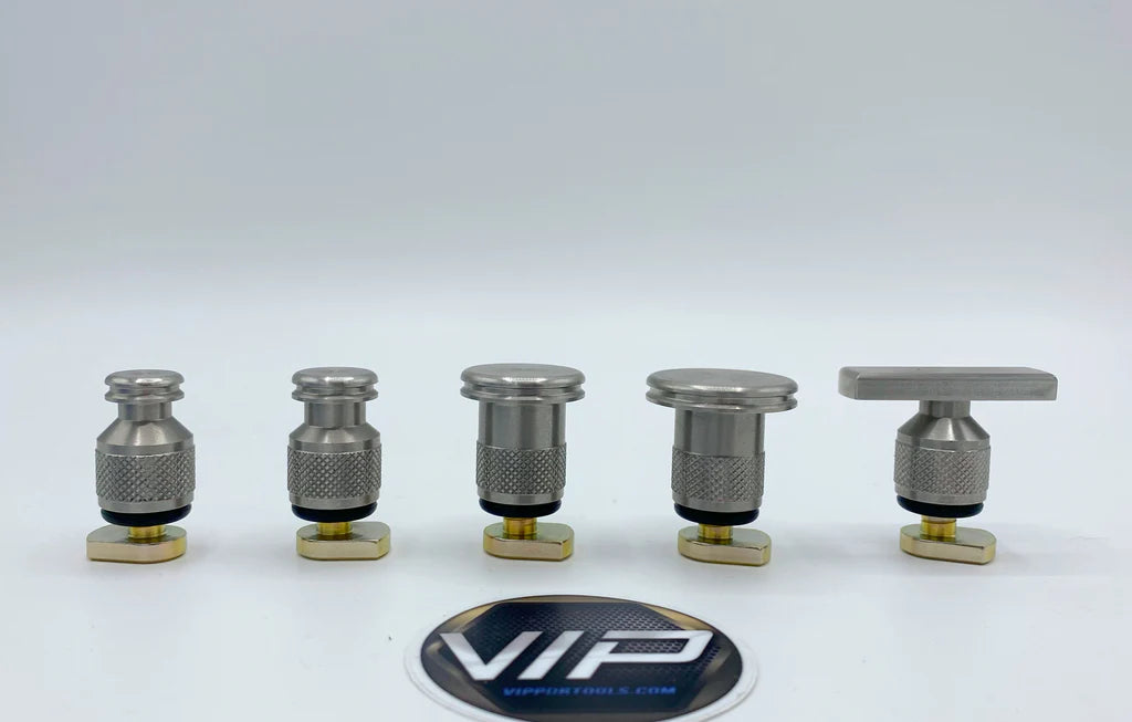 VIP METAL HEADS - COLD GLUE TIP SET WITH MAGNETIC STORAGE BOX