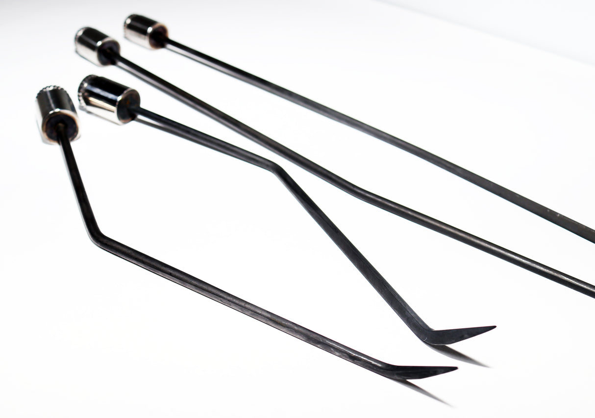 Pistol grip style HUB handle set