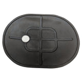 5"x 4" Oval Suction Cup Replacement Rubber Base Pad 1pc - Elimadent