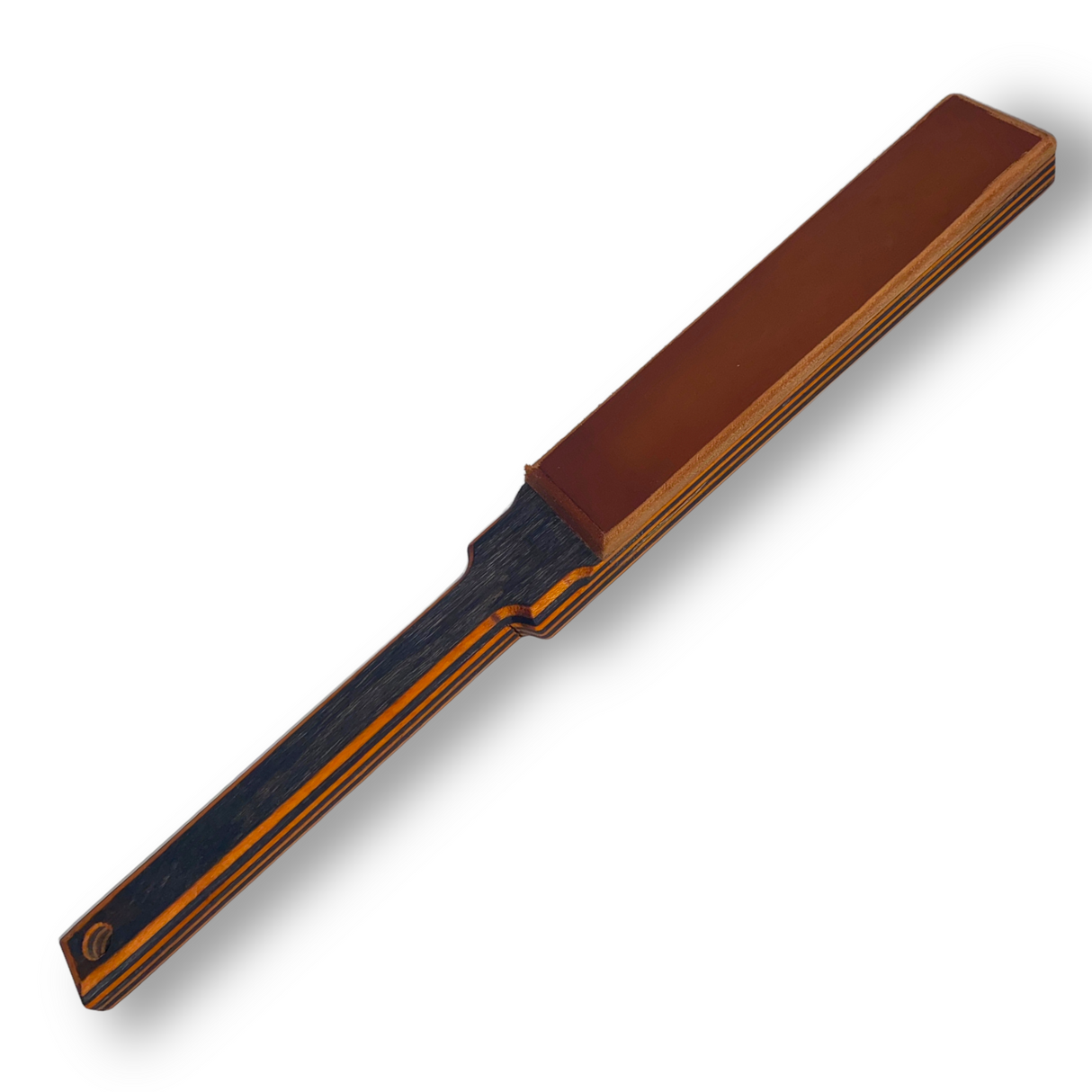 Anson Spectralux Wood Smooth Paddle Leather face 5 oz
