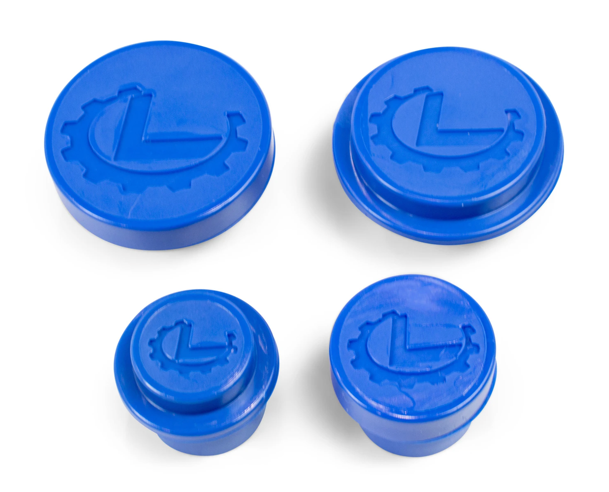 Keco Cold Glue Hail Tab and Silicone Cap Set (4 Tabs)