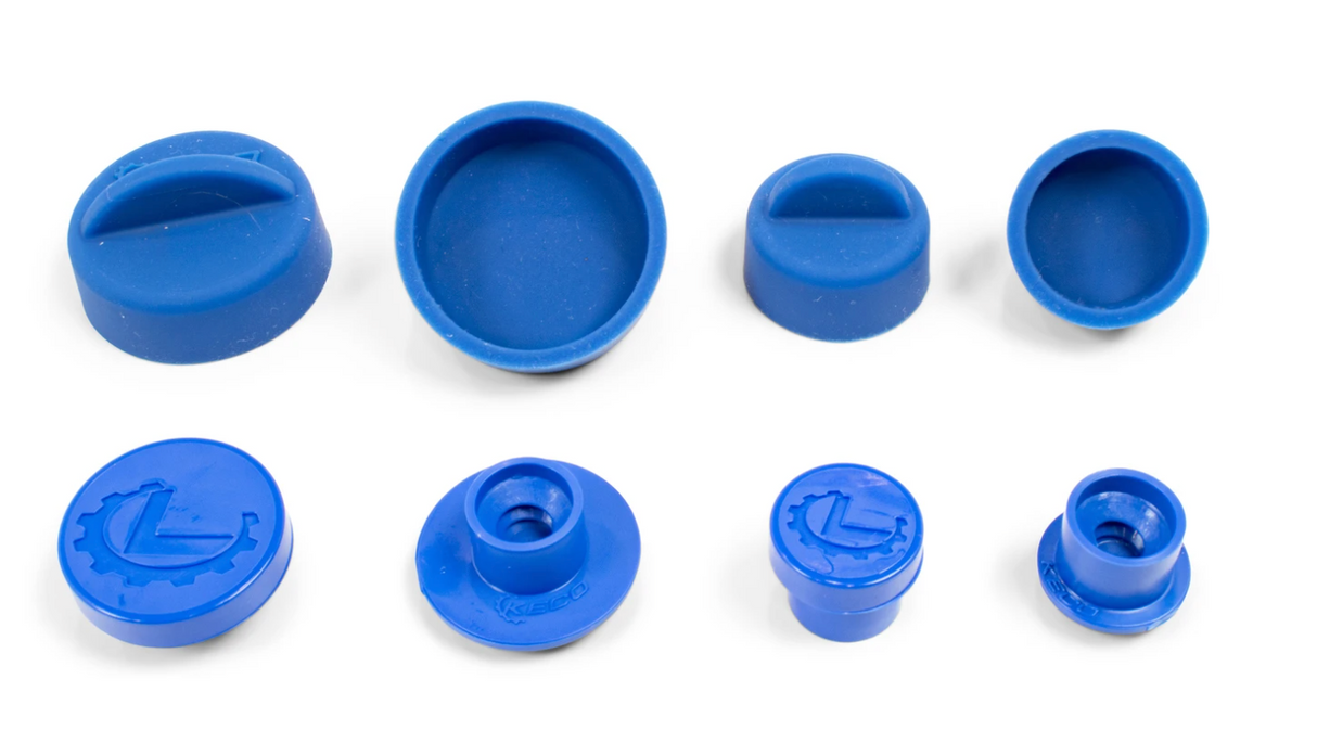 Keco Cold Glue Hail Tab and Silicone Cap Set (4 Tabs)