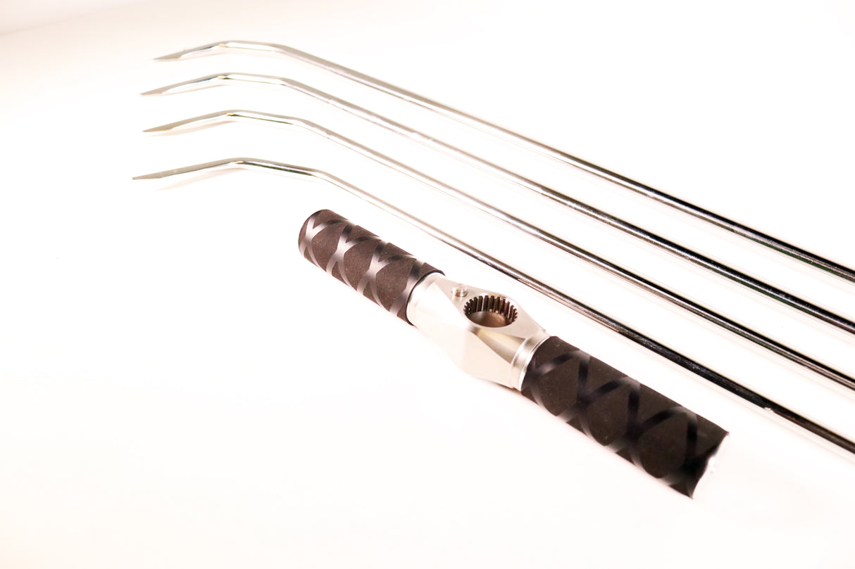 TEQUILA TOOLS CABALLERO 2 DOUBLE BEND HUB SET with TACTICAL T-HANDLE