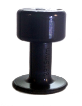 15 mm Black Plague Round PDR Glue Tab