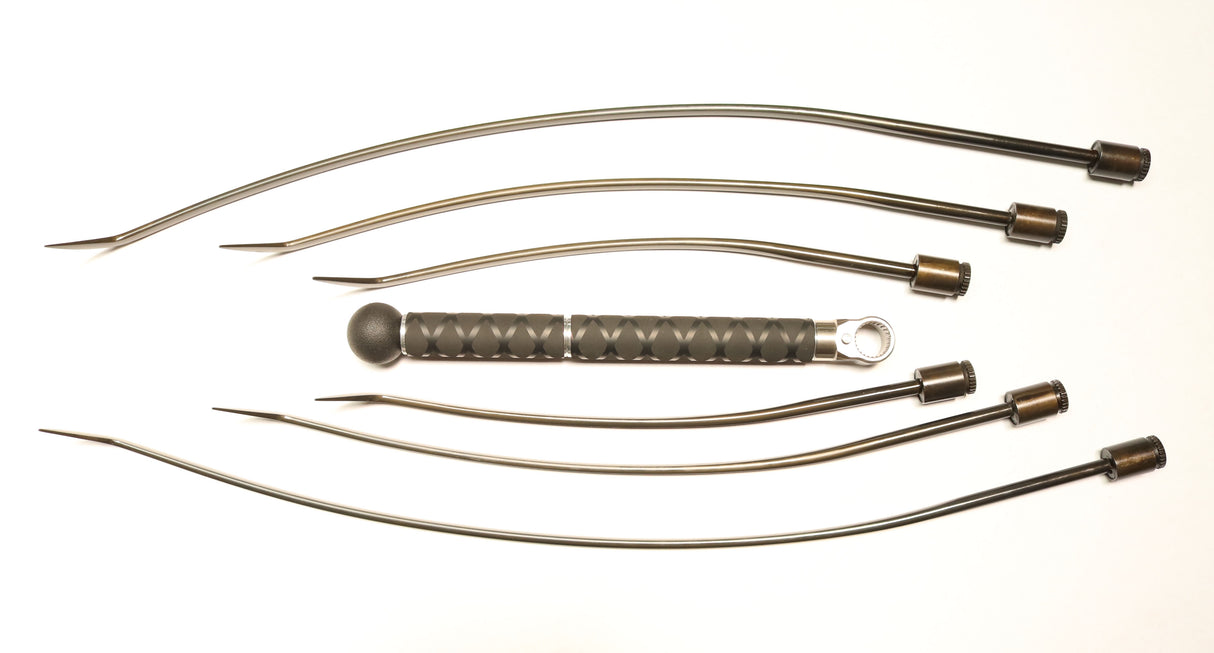 Tequila Indexing Hub Arched Hand Tool 3/8" Hub Set with Guerilla Handle