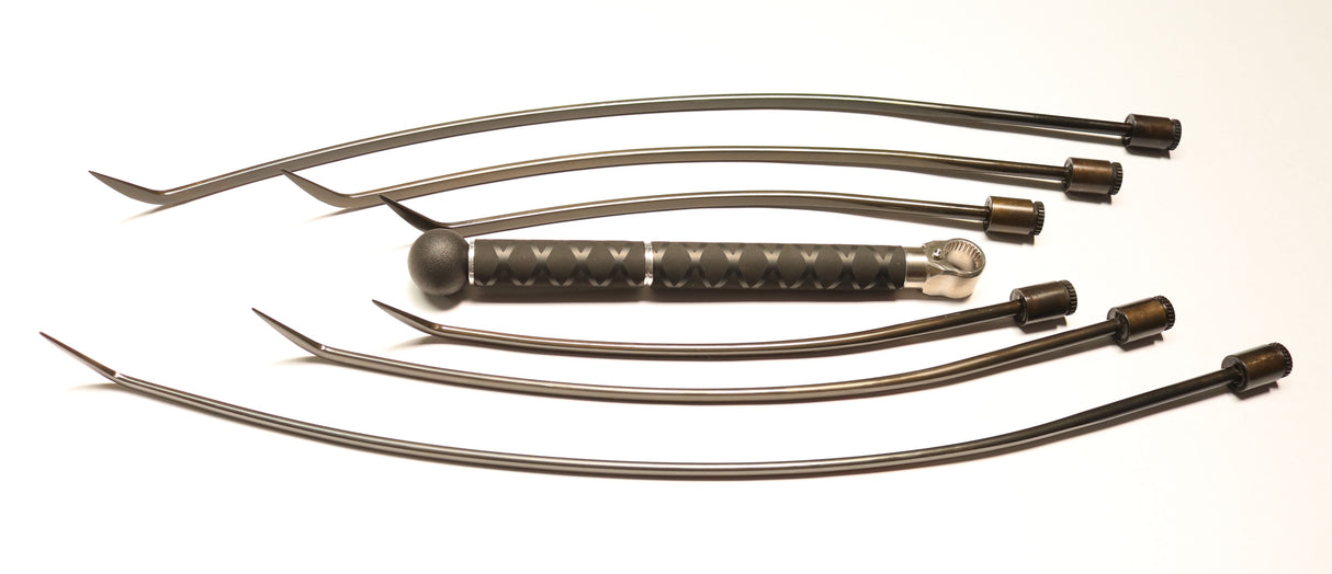 Tequila Indexing Hub Arched Hand Tool 3/8" Hub Set with Guerilla Handle