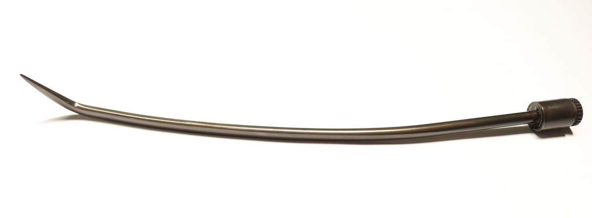 Tequila Indexing Hub Arched Hand Tool 3/8" x 15" - tip/foot to right