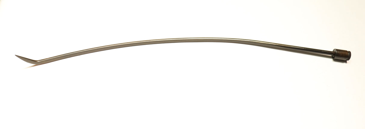 Tequila Indexing Hub Arched Hand Tool 3/8" x 27" - tip/foot to left