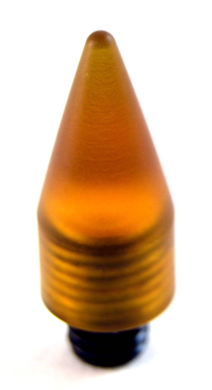 Ultem Root Beer Fine  Screw On Tip for Knockdowns and Tappers