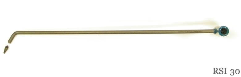 30" Single Bend Interchangeable tip PDR Rod