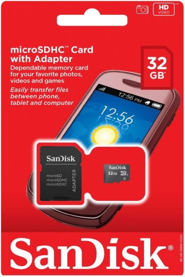 Micro SD card 32 GB